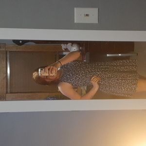 Flowy Blue Flower Dress | Old Navy